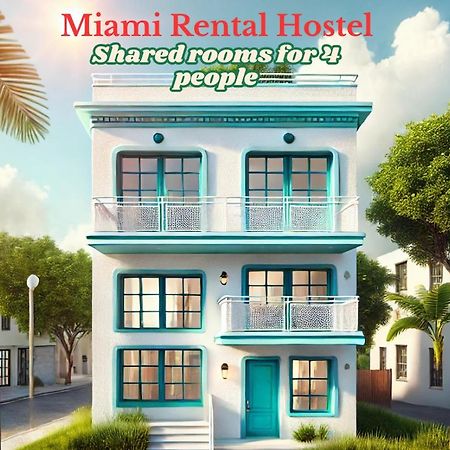 103 Miami Shared Rooms For Men Central Comfortable, Affordable 외부 사진